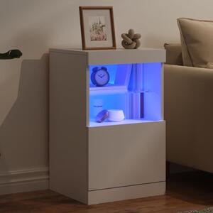 VidaXL LED Tálalószekrény - Fehér - 41x37x67 cm