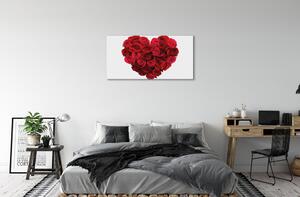 Canvas képek Heart of rózsa 100x50 cm