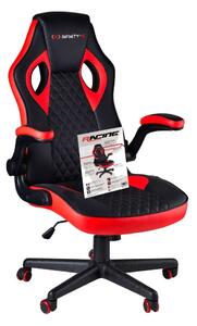 Racing BGEU-A136 Gamer szék #fekete-piros