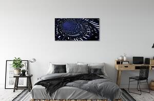 Canvas képek Kék alagút 3d 100x50 cm