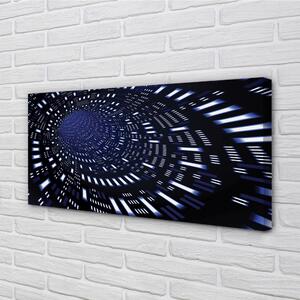 Canvas képek Kék alagút 3d 100x50 cm