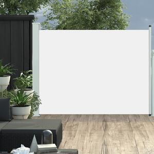 VidaXL krémszínű kihúzható oldalsó teraszi napellenző 140 x 500 cm