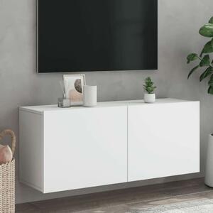 VidaXL fehér falra szerelhető TV-szekrény 100 x 30 x 41 cm