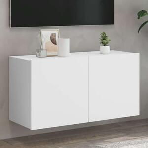 VidaXL fehér falra szerelhető TV-szekrény 80 x 30 x 41 cm