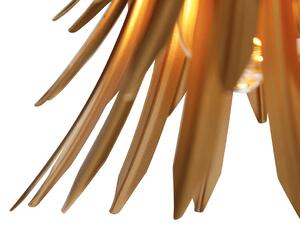 Art Deco függőlámpa arany 3 fényű - Wesley