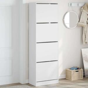 VidaXL Cipőtároló Szekrény - 4 Fiók - 60x34x187,5cm