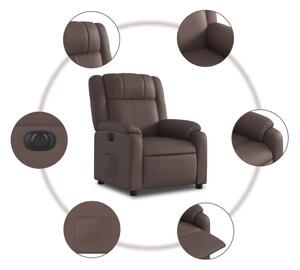 VidaXL Elektromos Relax Fotel - Barna Műbőr