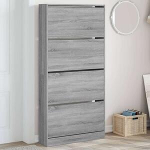 VidaXL Cipőtároló Szekrény - 4 Fiók - 80x21x163,5 cm