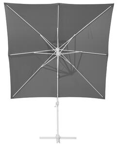Függő sötétszürke napernyő ⌀ 250 cm MONZA
