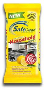 Univerzális konyhai törlőkendő, 50 db, antibakteriális, SafeClean (KHT1737)