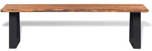 VidaXL tömör akácfa pad 145 cm