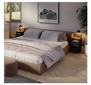 Vicco Monty 2 fiókos éjjeliszekrény szett, 2 db, fekete, 25x59 cm