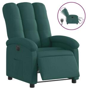 VidaXL Elektromos Relax Fotel - Sötétzöld