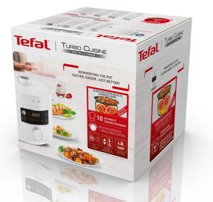 Többfunkciós elektromos kukta Tefal Turbo Cuisine CY754130 fehér
