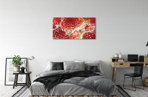 Canvas képek nedves eper 100x50 cm