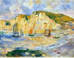 Auguste Renoir - Sea and Cliffs másolat, 90 x 70 cm