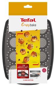Tortaforma Tefal CrispyBake J4170214 12 mini muffin