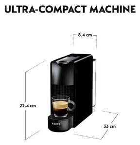 Kapszulás kávéfőző Krups Nespresso Essenza Mini XN110810 fekete