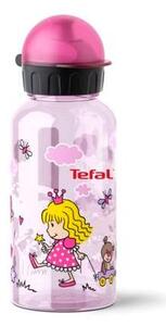 Gyerek szett Tefal KIDS K3169114 műanyag ételtárolódoboz + tritán ivópalack 0,4 l rózsaszín