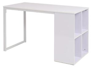 Fehér íróasztal 120 x 60 x 75 cm