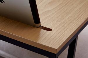 Design oldalsó asztal Sweden 43 cm tölgy