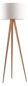 Tripod Wood fehér állólámpa, ø 50 cm - Zuiver