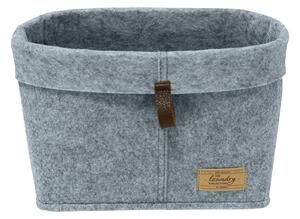 Felt szürke textil rendszerező, 30 x 18 cm - Wenko