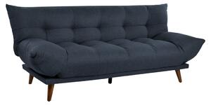 Modern kattanós kanapé, sötétkék - WINSTON