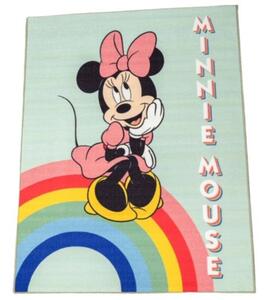Minnie egér 130x170 cm-es szőnyeg (szivárvány)