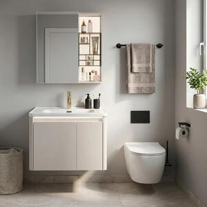 Fürdőszobabútor szett mosdóval DE07-60 Beige 60CM