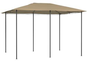 Tópszínű pavilon 3 x 4 x 2,6 m 160 g/m²
