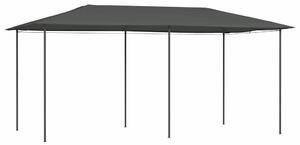 Antracitszürke pavilon 2,98 x 5,3 x 2,59 m 160 g/m²