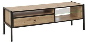 TV asztal/Kisszekrény Luigi L7 (artisan tölgy + fekete). 1043109