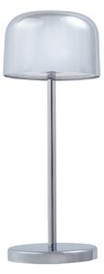 Asztali lámpa Lucande, Quill, dimmable, Fémes, Terasz, Alumínium, Modern