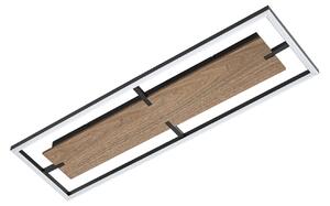 Mennyezeti Lámpa Lucande, Vectra, dimmable, Fa, Nappali, Műanyag, Modern