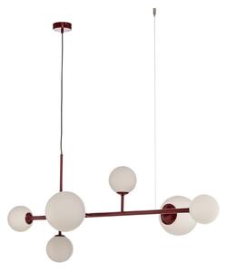 Függőlámpa ALDEX, Joel, dimmable, Piros, Étkező, Fém, Modern