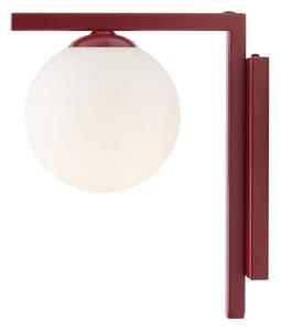 Fali Lámpa ALDEX, Zac, dimmable, Piros, Nappali, Üveg, Modern