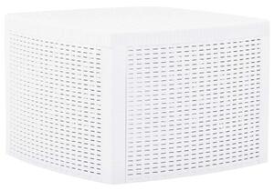 VidaXL fehér műanyag kisasztal 54 x 54 x 36,5 cm