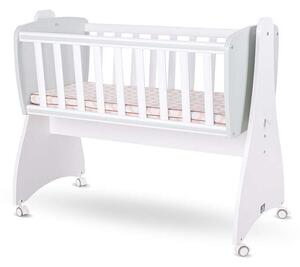 Lorelli First Dreams ringatható bölcső 105x55 - White / Milky Green New