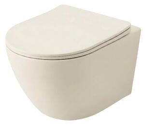 Felfüggesztett WC-csésze REA Focus Tornado Creme