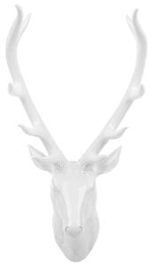 Fehér Szarvas Fali Dekoráció 67 cm DEER HEAD