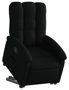 Relax Fotel Elektromos Emelővel - Fekete