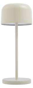 Asztali lámpa Lucande, Quill, dimmable, Bézs, Terasz, Alumínium, Modern