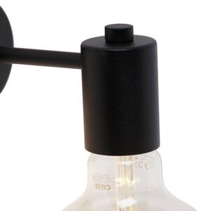 Smart fali lámpa fekete, WiFi G125 füstüveggel - Facil 1