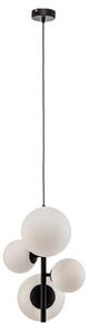 Függőlámpa ALDEX, Dione, dimmable, Fekete, Nappali, Üveg, Modern