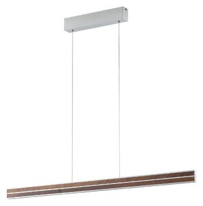 Függőlámpa Quitani, Lisene, dimmable, Fa, Étkező, Fa, Dizájn