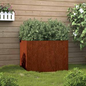 Corten acél növénytartó 62x47x46 cm