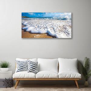Canvas kép Beach Sea Sand Nature 100x50 cm