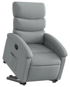 VidaXL Elektromos Felfelé Emelő Fotel - Világosszürke