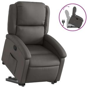 VidaXL Elektromos Felfelé Emelő Relax Fotel - Szürke